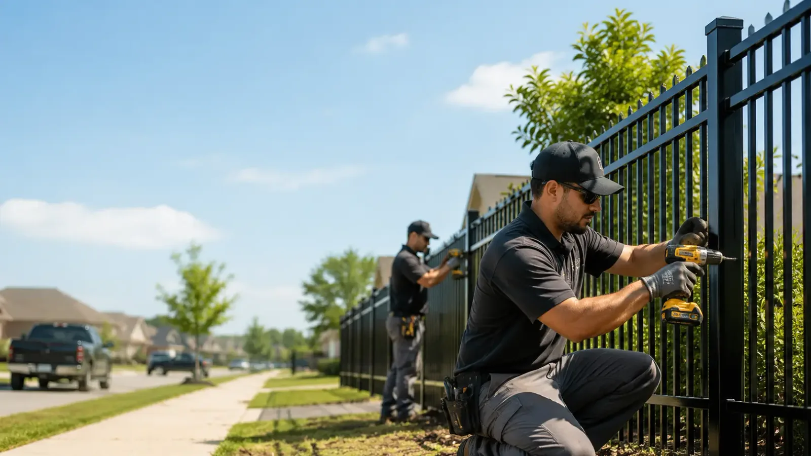 Metal Fence Installation in Joliet, IL